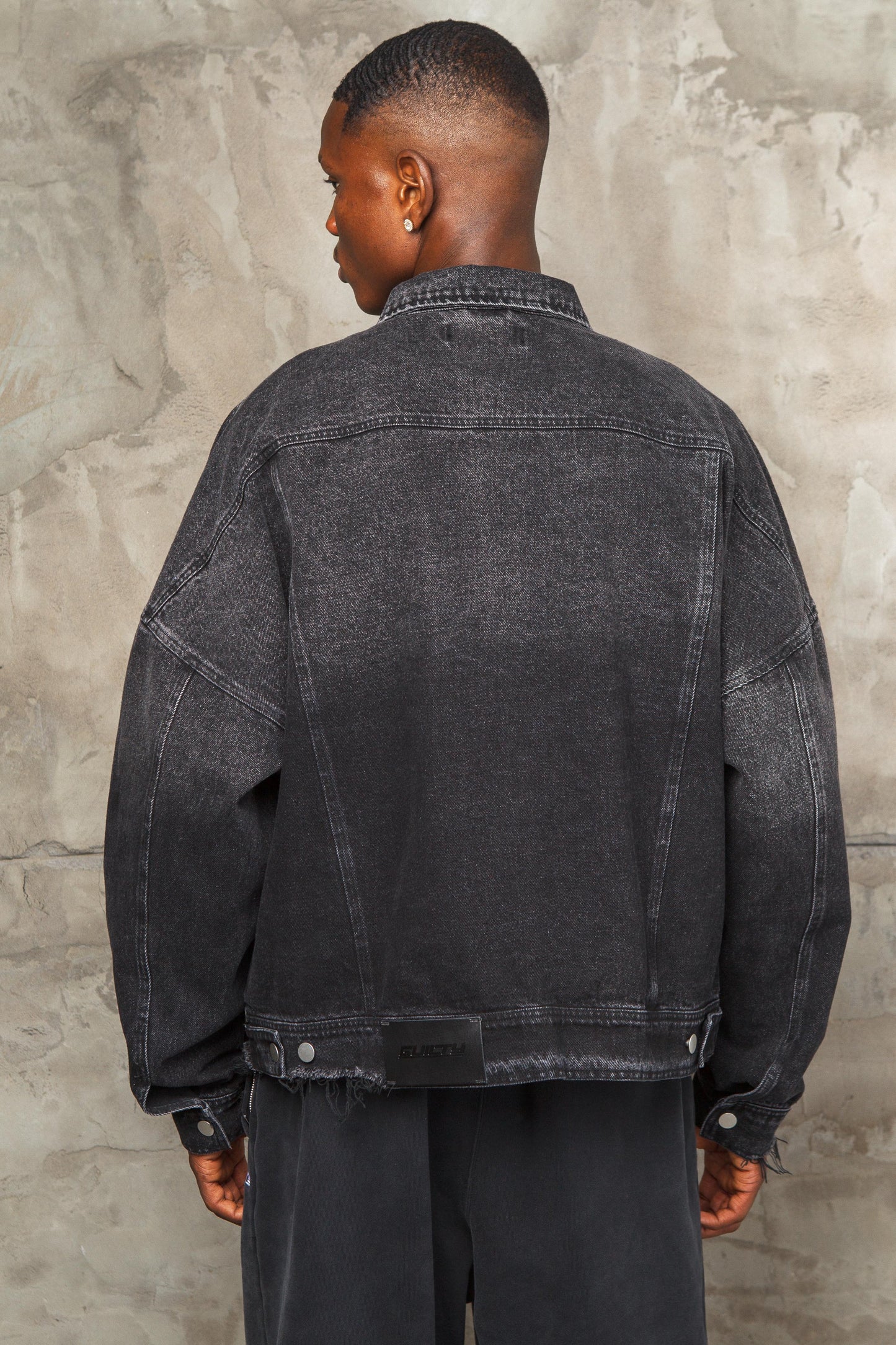 Distressed Denim Jacket