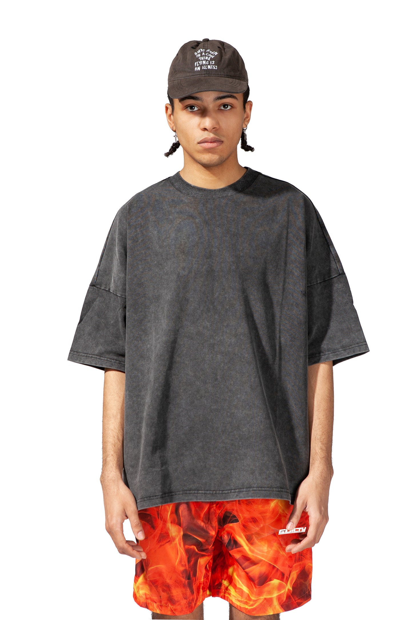 Fire Nylon Shorts