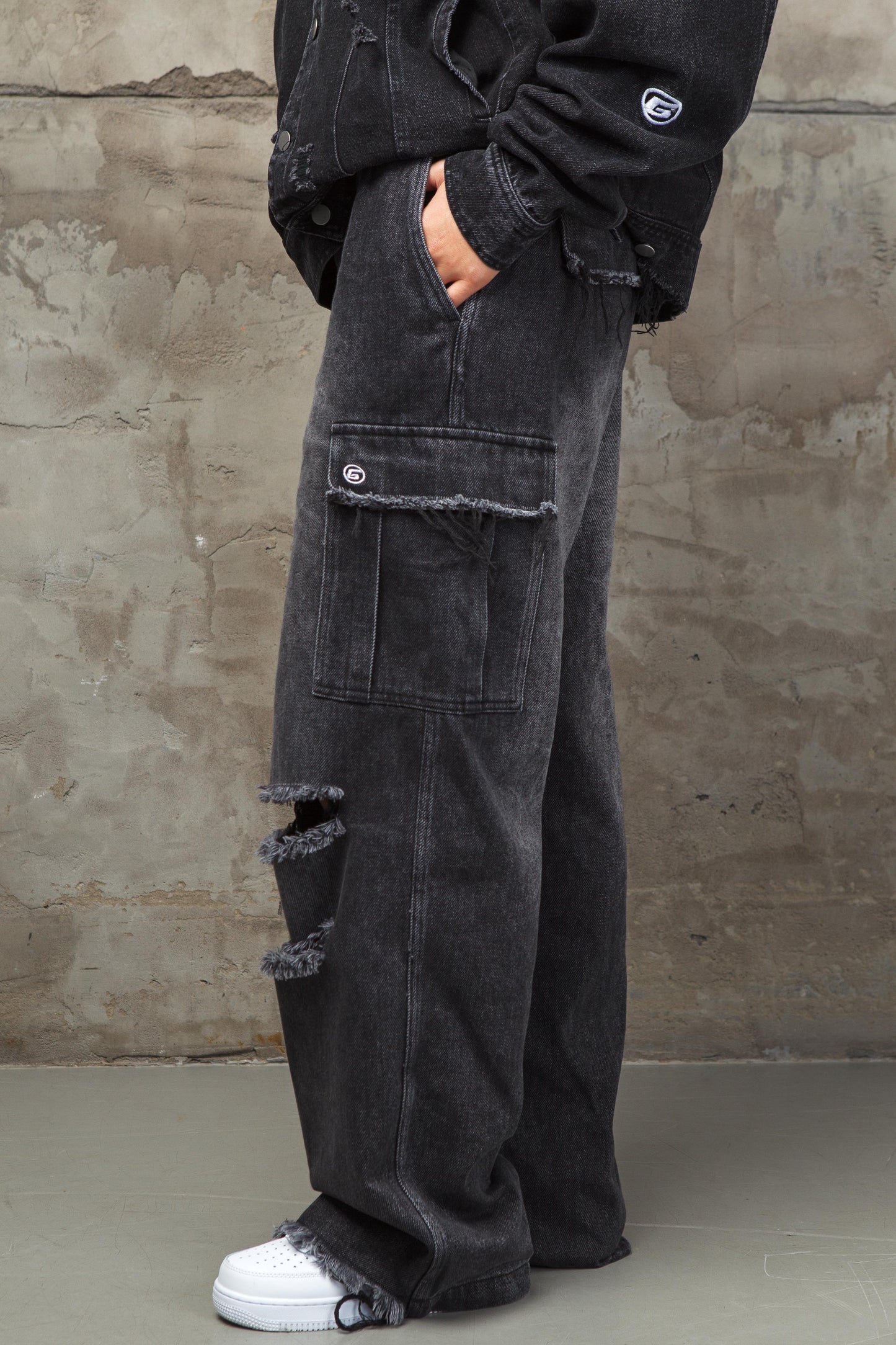 Acid Washed Cargos