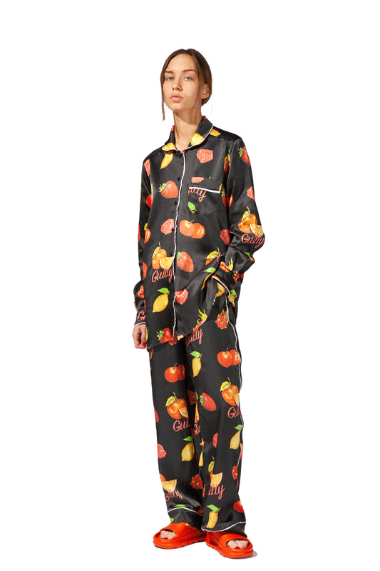 "FRUITY" Silk Shirt