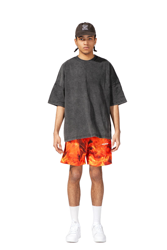 Fire Nylon Shorts